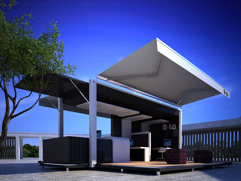 8ta mobile retail unit concept