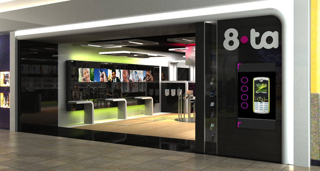 8ta retail store interior